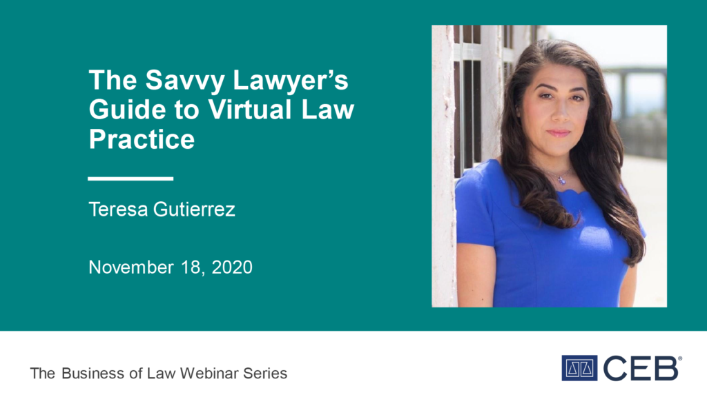 The Savvy Lawyer’s Guide to Virtual Law Practice