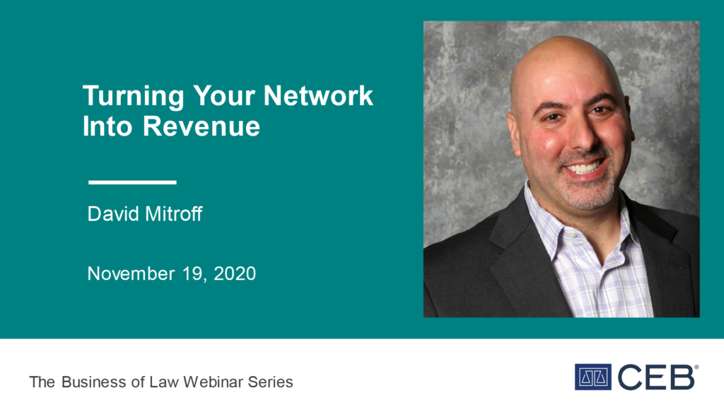 Turning Your Network into Revenue