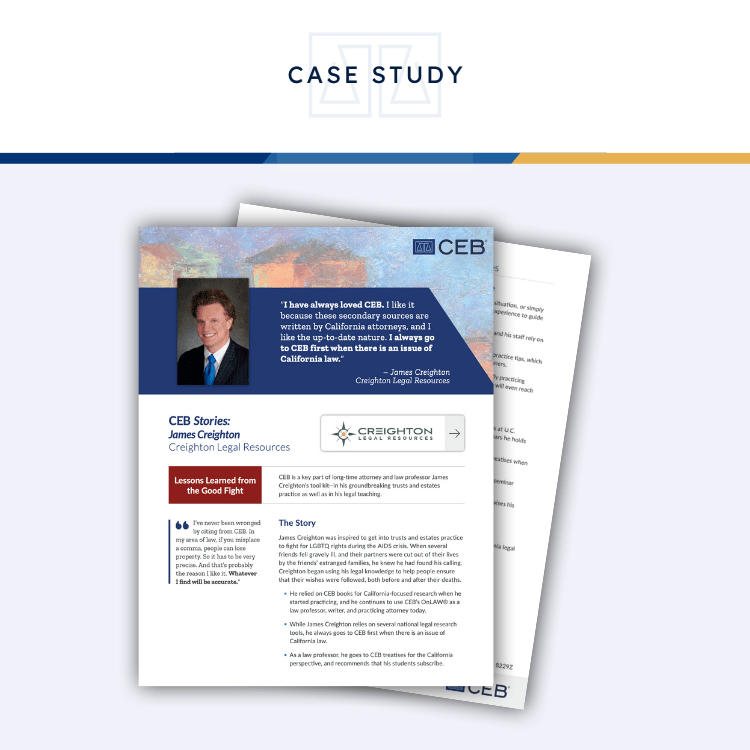 CEB James Creighton Case Study