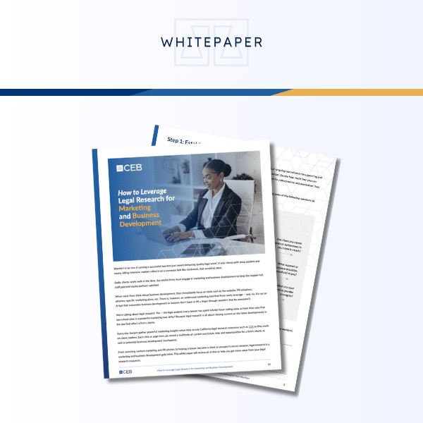 How to leverage legal research white paper preview image
