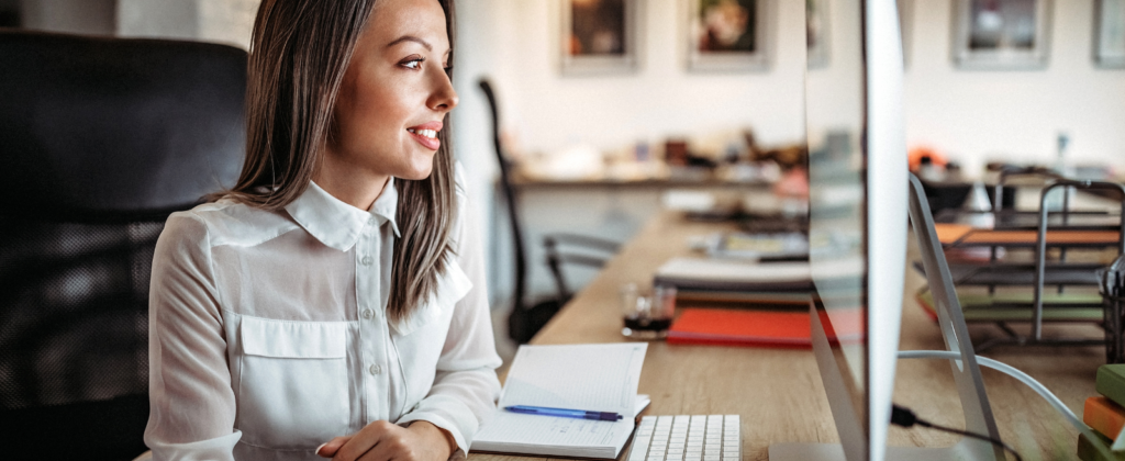 Using Historical Case Law to Inform Modern Legal Practice lawyer at desk on laptop