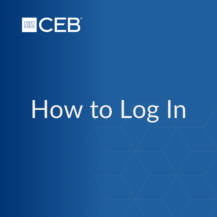 CEB How to log in thumbnail tile for video