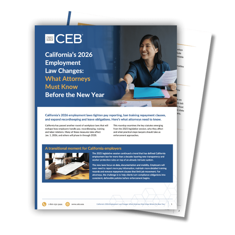 Employment Law 2026 White paper preview image