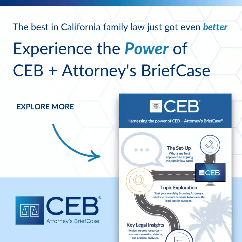 CEB Attorney BriefCase infographic preview image