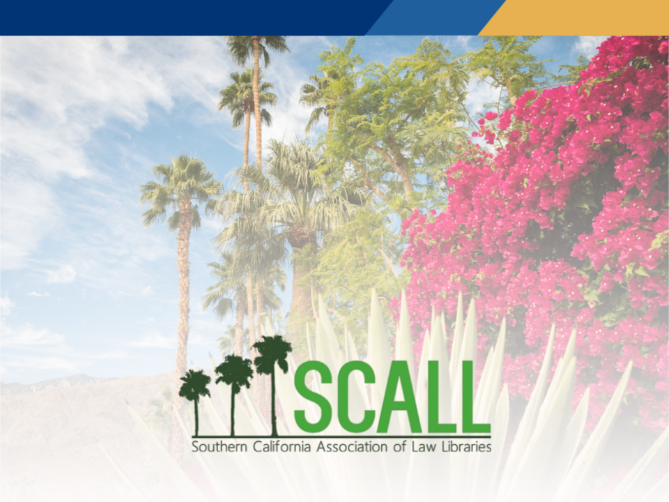 SCALL Institute Palm Springs CA 2026 Event image