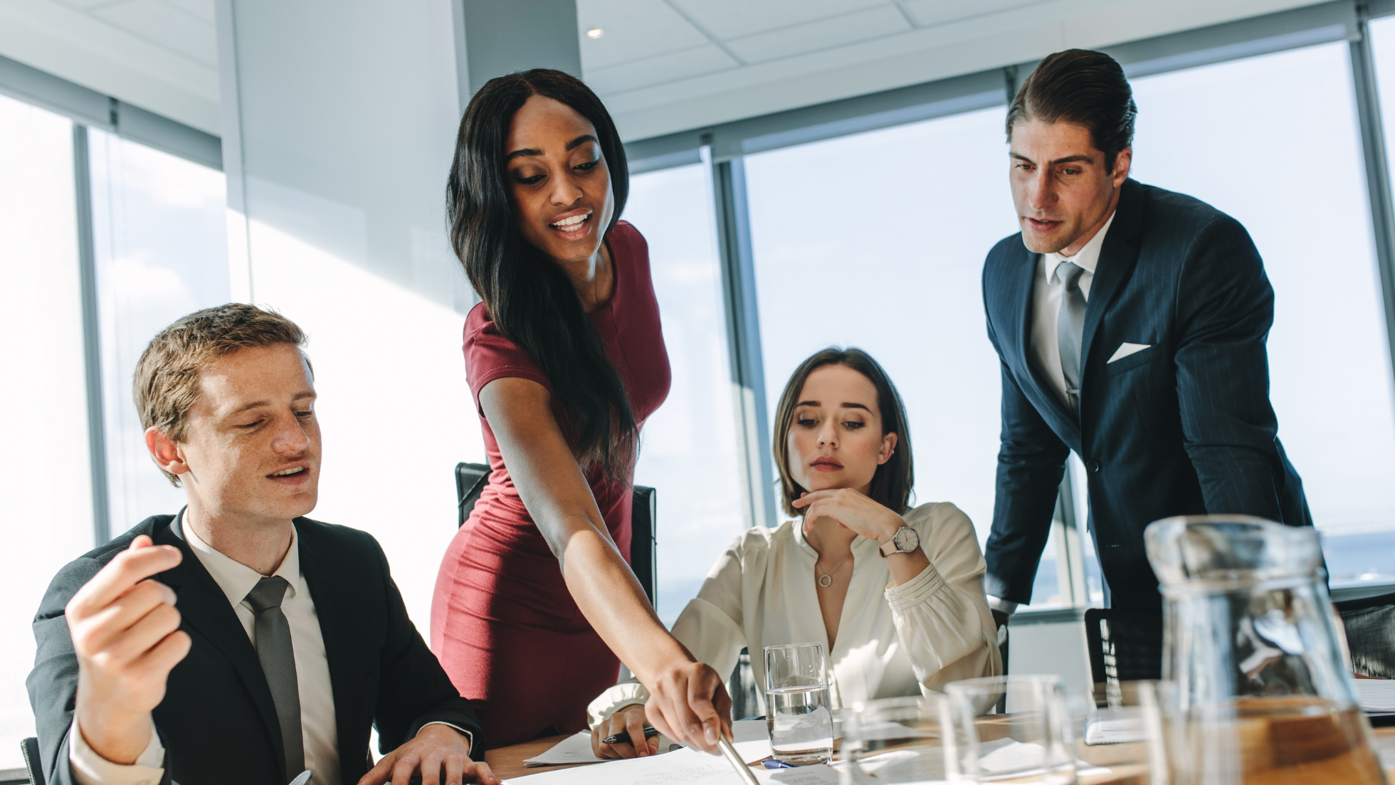 Discovery Disputes and Motions to Compel: Practical Strategies being reviewed by legal team at glass table