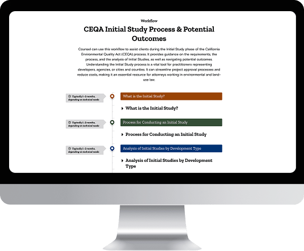 Initial Study CEQA Display on desktop