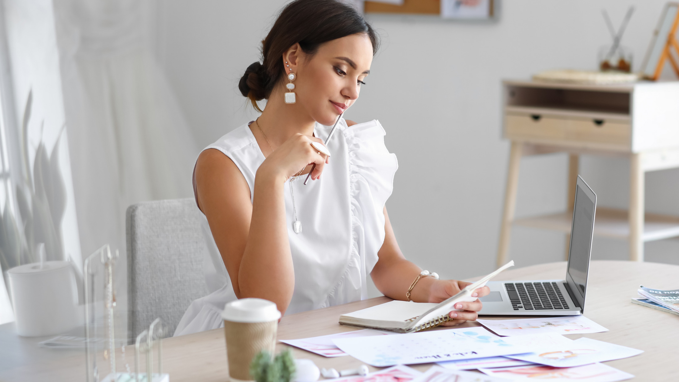 Solo attorney working in light bright office solo attorney marketing compliance
